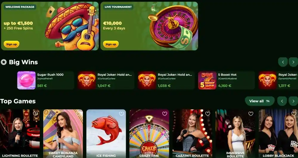 Casinacho casino review section 5